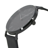 Buy Shop Coach Charles Black Dial Black Leather Strap Watch for Men - 14602434 USA Online