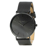 Buy Shop Coach Charles Black Dial Black Leather Strap Watch for Men - 14602434 USA Online