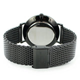Buy Shop Coach Charles Black Dial Black Mesh Bracelet Watch for Men - 14602148 USA Online