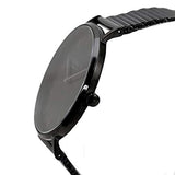Buy Shop Coach Charles Black Dial Black Mesh Bracelet Watch for Men - 14602148 USA Online