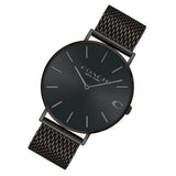Buy Shop Coach Charles Black Dial Black Mesh Bracelet Watch for Men - 14602148 USA Online