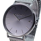 Buy Shop Coach Charles Black Dial Black Mesh Bracelet Watch for Men - 14602148 USA Online