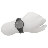 Buy Shop Coach Charles Black Dial Black Steel Strap Watch for Men - 14602431 USA Online