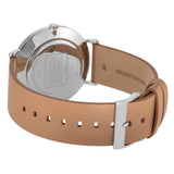 Buy Shop Coach Charles Black Dial Brown Leather Strap Watch for Men - 14602155 USA Online
