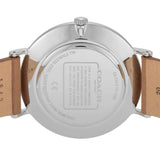 Buy Shop Coach Charles Black Dial Brown Leather Strap Watch for Men - 14602155 USA Online