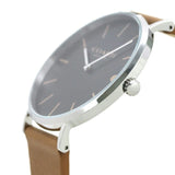 Buy Shop Coach Charles Black Dial Brown Leather Strap Watch for Men - 14602155 USA Online