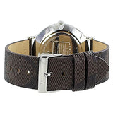 Buy Shop Coach Charles Black Dial Brown Leather Strap Watch for Women - 14602156 USA Online