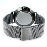 Buy Shop Coach Charles Black Dial Grey Mesh Bracelet Watch for Men - 14602145 USA Online