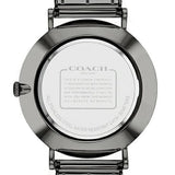 Buy Shop Coach Charles Black Dial Grey Mesh Bracelet Watch for Men - 14602145 USA Online