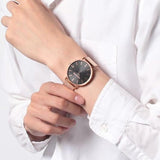 Buy Shop Coach Charles Black Dial Rose Gold Mesh Bracelet Watch for Men - 14602552 USA Online
