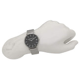 Buy Shop Coach Charles Black Dial Silver Mesh Bracelet Watch for Men - 14602144 USA Online