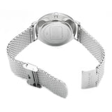 Buy Shop Coach Charles Black Dial Silver Mesh Bracelet Watch for Men - 14602144 USA Online