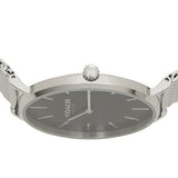 Buy Shop Coach Charles Black Dial Silver Mesh Bracelet Watch for Men - 14602144 USA Online