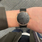 Buy Shop Coach Charles Black Ion Dial Black Mesh Bracelet Watch for Men - 14602470 USA Online