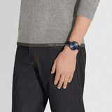 Buy Shop Coach Charles Blue Dial Blue Mesh Bracelet Watch for Men - 14602146 USA Online