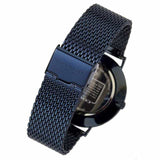 Buy Shop Coach Charles Blue Dial Blue Mesh Bracelet Watch for Men - 14602146 USA Online