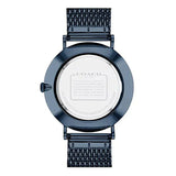 Buy Shop Coach Charles Blue Dial Blue Mesh Bracelet Watch for Men - 14602146 USA Online