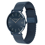 Buy Shop Coach Charles Blue Dial Blue Mesh Bracelet Watch for Men - 14602146 USA Online