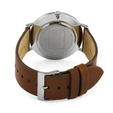 Buy Shop Coach Charles Blue Dial Brown Leather Strap Watch for Men - 14602151 USA Online