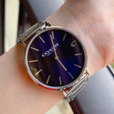 Buy Shop Coach Charles Blue Dial Silver Steel Strap Watch for Men - 14602429 USA Online