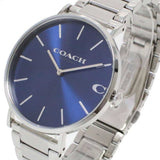Buy Shop Coach Charles Blue Dial Silver Steel Strap Watch for Men - 14602429 USA Online