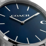 Buy Shop Coach Charles Blue Dial Silver Steel Strap Watch for Men - 14602429 USA Online