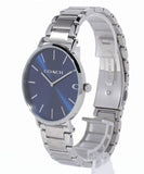 Buy Shop Coach Charles Blue Dial Silver Steel Strap Watch for Men - 14602429 USA Online