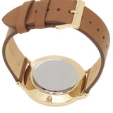 Buy Shop Coach Charles Gold Dial Brown Leather Strap Watch for Women - 14602433 USA Online