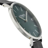 Buy Shop Coach Charles Green Dial Black Leather Strap Watch for Men - 14602436 USA Online