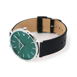 Buy Shop Coach Charles Green Dial Black Leather Strap Watch for Men - 14602436 USA Online