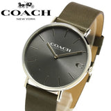 Buy Shop Coach Charles Grey Dial Brown Leather Strap Watch for Men - 14602153 USA Online