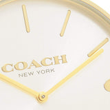 Buy Shop Coach Charles Silver Dial Gold Steel Strap Watch for Men - 14602430 USA Online