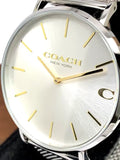 Buy Shop Coach Charles Silver Dial Silver Mesh Bracelet Watch for Men - 14602439 USA Online