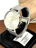 Buy Shop Coach Charles Silver Dial Silver Mesh Bracelet Watch for Men - 14602439 USA Online