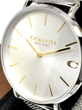 Buy Shop Coach Charles Silver Dial Silver Mesh Bracelet Watch for Men - 14602439 USA Online