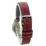 Buy Shop Coach Delancey Black Dial Brown Leather Strap Watch for Women - 14502792 USA Online