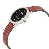 Buy Shop Coach Delancey Black Dial Brown Leather Strap Watch for Women - 14502792 USA Online