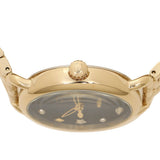 Buy Shop Coach Delancey Black Dial Gold Steel Strap Watch for Women - 14502813 USA Online