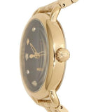 Buy Shop Coach Delancey Black Dial Gold Steel Strap Watch for Women - 14502813 USA Online