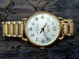 Buy Shop Coach Delancey Classic White Dial Gold Steel Strap Watch for Women - 14502261 USA Online