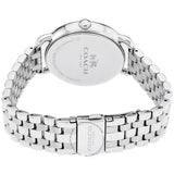 Buy Shop Coach Delancey Classic White Dial Silver Steel Strap Watch for Women - 14502260 USA Online