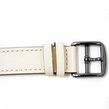 Buy Shop Coach Delancey Crystals White Dial White Leather Strap Watch For Women - 14502888 USA Online
