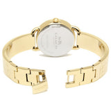 Buy Shop Coach Delancey Diamonds Silver Dial Gold Steel Strap Watch for Women - 14502354 USA Online