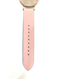Buy Shop Coach Delancey Gold Dial Pink Leather Strap Watch for Women - 14503332 USA Online