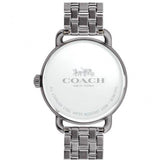 Coach Delancey Black Dial Black Steel Strap Watch For Women - 14502812