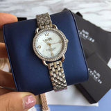 Buy Shop Coach Delancey Mother of Pearl Dial Gold Steel Strap Watch for Women - 14502478 USA Online