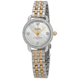 Buy Shop Coach Delancey Mother of Pearl White Dial Two Tone Steel Strap Watch for Women - 14502480 USA Online