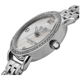Buy Shop Coach Delancey Mother of Pearl Dial Silver Steel Strap Watch for Women - 14502477 USA Online