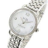 Buy Shop Coach Delancey Mother of Pearl Dial Silver Steel Strap Watch for Women - 14502477 USA Online