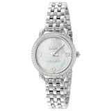 Buy Shop Coach Delancey Mother of Pearl Dial Silver Steel Strap Watch for Women - 14502477 USA Online